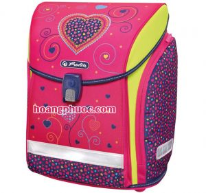 Cặp chống gù Herlitz Midi - Pink Hearts