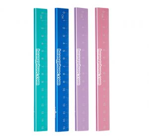 Ruler Smiggle 15 cm - Metallic