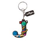 Keyring Smiggle - Space Letter J