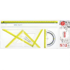 Set 4 thước Mypen yellow