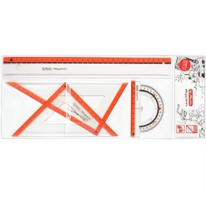 Set 4 thước Mypen red