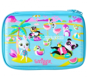 Pencil case Smiggle - Scented Party Blue