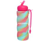 Silicone Twisty Bottle - Pink