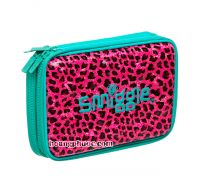 Pencilcase Smiggle Double - Pizazz Pink