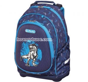 Cặp chống gù Herlitz Bliss - Blue Dino
