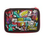 Pencil case Smiggle - Lively Black