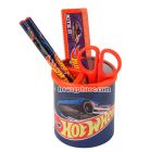Set ống bút tròn Hot Wheels