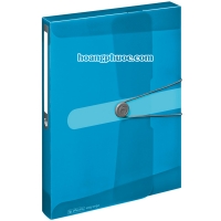 Document box - Bìa hộp Transparent Blue
