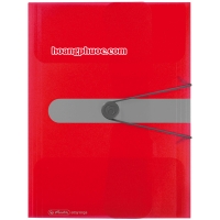 Wallet folder - Bìa dây Transparent Red